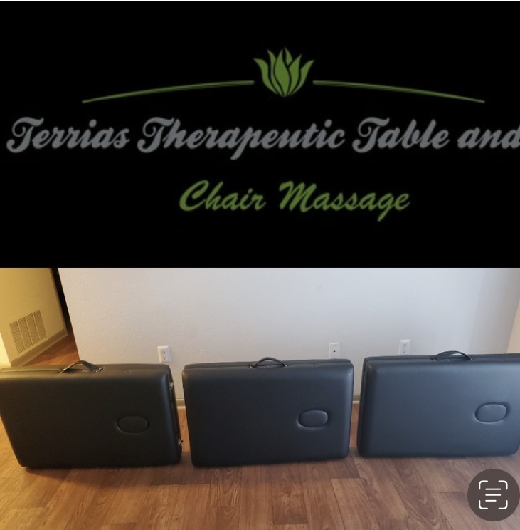 Massage table rental and same-day delivery in Quantico, Woodbridge, Triangle, and Manassas, Virginia by Terria’s Therapeutic Table & Chair Massage.